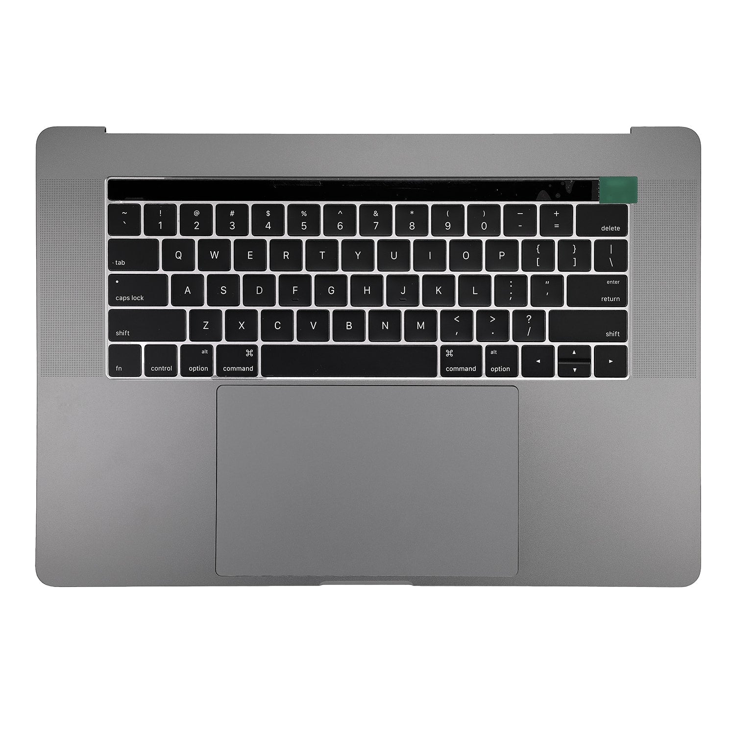 TOP CASE WITH US ENGLISH KEYBOARD FOR MACBOOK PRO 15" TOUCH A1707 (LATE 2016-MID 2017) - SPACE GRAY