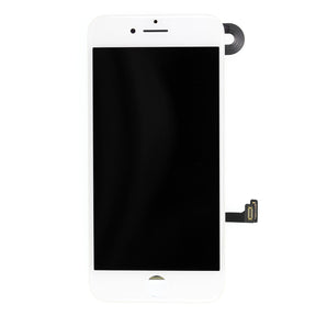 WHITE LCD SCREEN FULL ASSEMBLY WITHOUT HOME BUTTON FOR IPHONE 8/SE 2ND