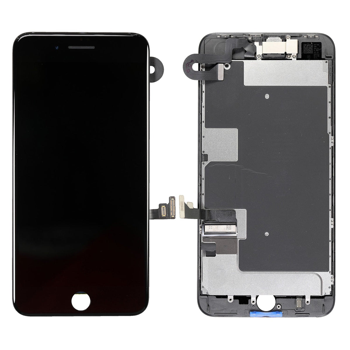 BLACK LCD SCREEN FULL ASSEMBLY WITHOUT HOME BUTTON FOR IPHONE 8 PLUS