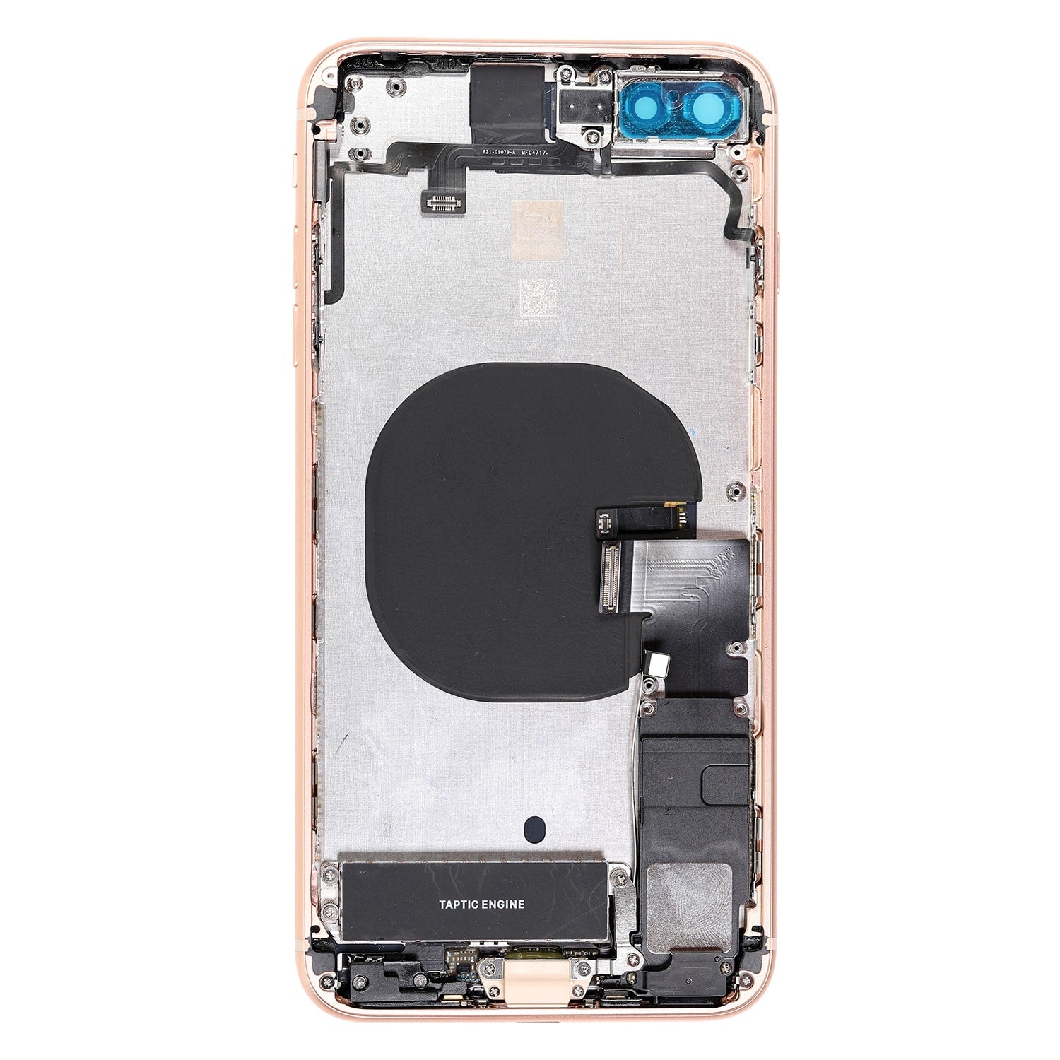 GOLD BACK COVER FULL ASSEMBLY FOR IPHONE 8 PLUS