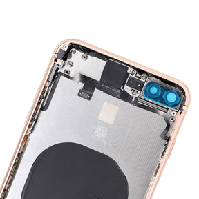 GOLD BACK COVER FULL ASSEMBLY FOR IPHONE 8 PLUS