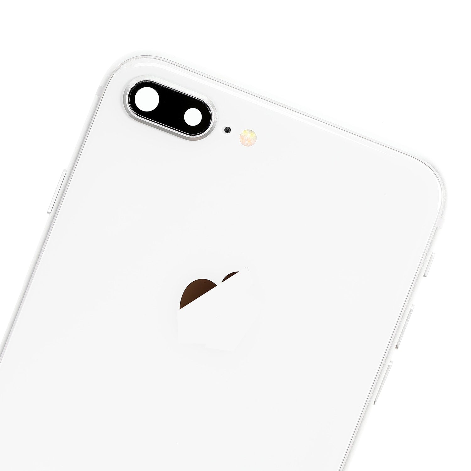 SILVER BACK COVER FULL ASSEMBLY  FOR IPHONE 8 PLUS