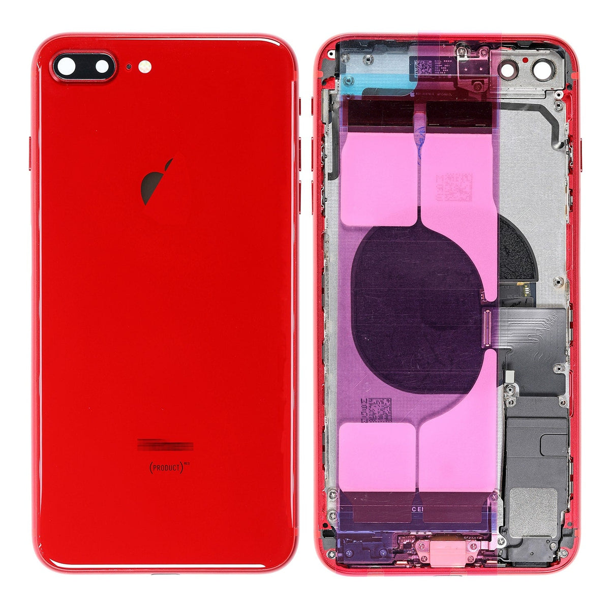 RED BACK COVER FULL ASSEMBLY FOR IPHONE 8 PLUS