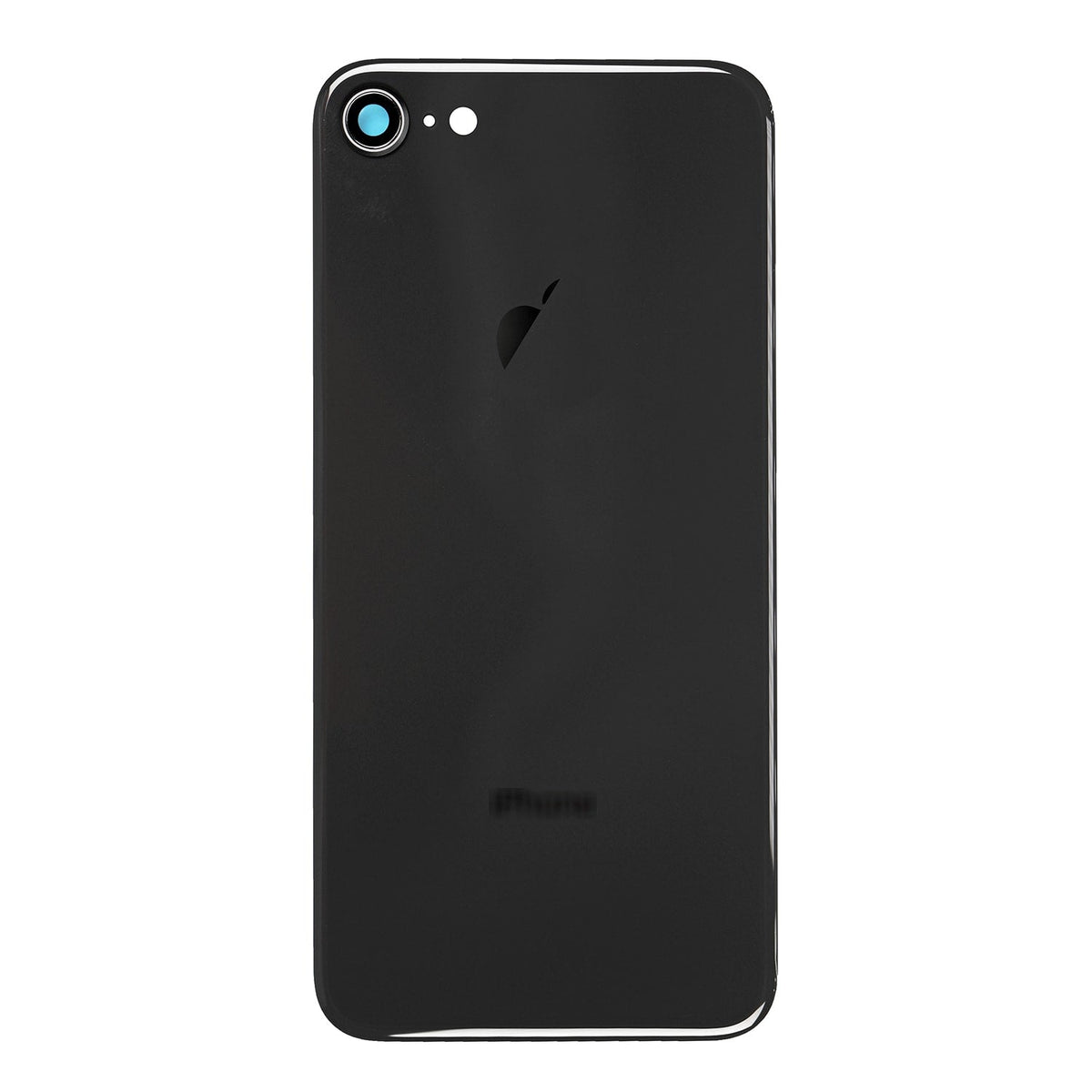 SPACE GRAY BACK COVER WITH CAMERA HOLDER FOR IPHONE 8