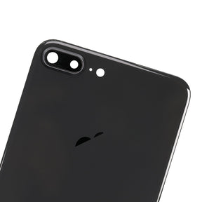 SPACE GRAY BACK COVER WITH CAMERA HOLDER FOR IPHONE 8 PLUS