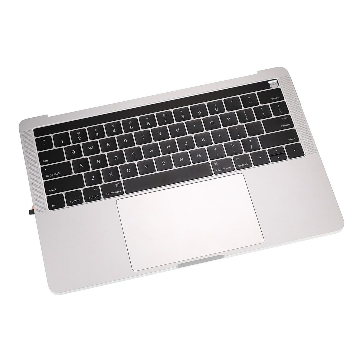 SILVER UPPER CASE ASSEMBLY (US ENGLISH) FOR MACBOOK PRO 13" TOUCH A1706 (LATE 2016-MID 2017)