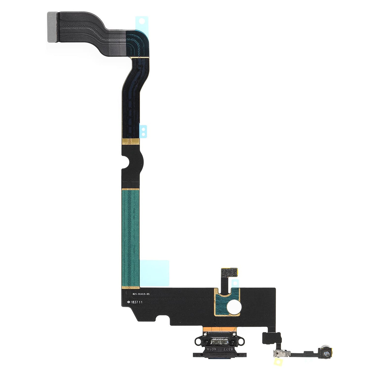 BLACK CHARGING CONNECTOR ASSEMBLY FOR IPHONE XS MAX