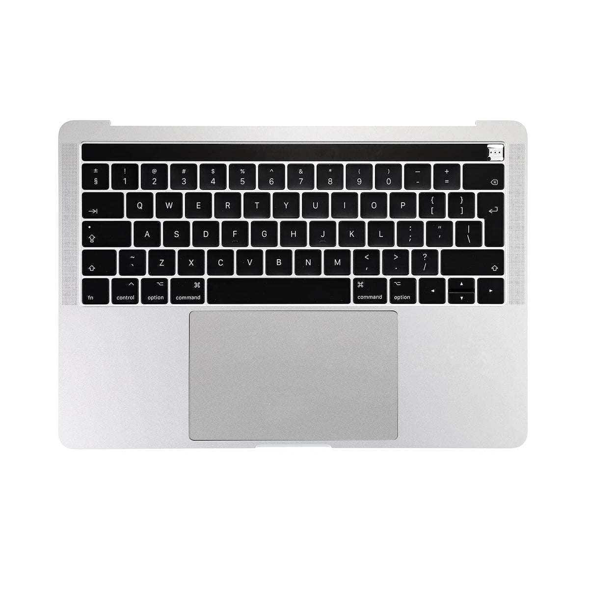 UPPER CASE ASSEMBLY (UK ENGLISH) FOR MACBOOK PRO 13" TOUCH A1706 (LATE 2016-MID 2017) - SILVER