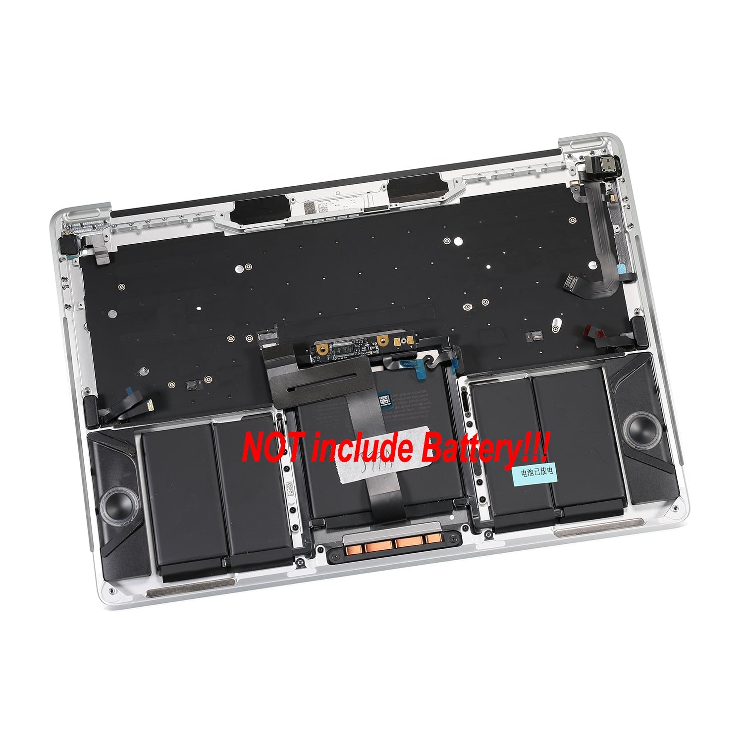UPPER CASE ASSEMBLY (UK ENGLISH) FOR MACBOOK PRO 13" TOUCH A1706 (LATE 2016-MID 2017) - SPACE GRAY