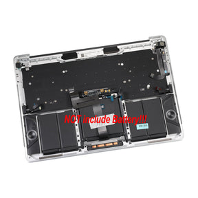 UPPER CASE ASSEMBLY (UK ENGLISH) FOR MACBOOK PRO 13" TOUCH A1706 (LATE 2016-MID 2017) - SILVER