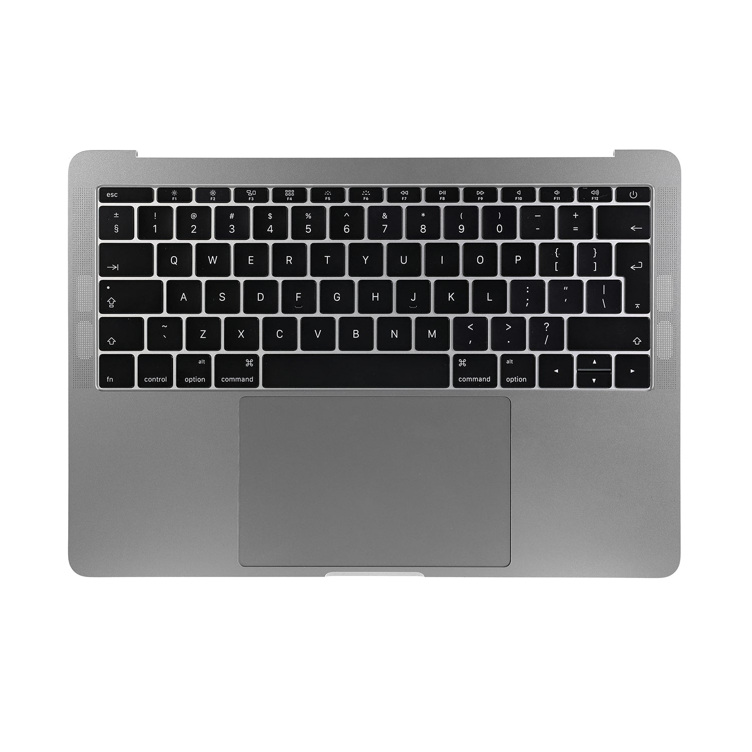 TOP CASE WITH BRITISH ENGLISH KEYBOARD FOR MACBOOK PRO 13" A1708 (LATE 2016-MID 2017) - SPACE GRAY