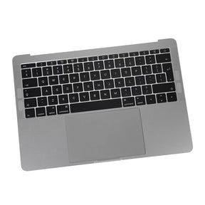 TOP CASE WITH BRITISH ENGLISH KEYBOARD FOR MACBOOK PRO 13" A1708 (LATE 2016-MID 2017) - SPACE GRAY