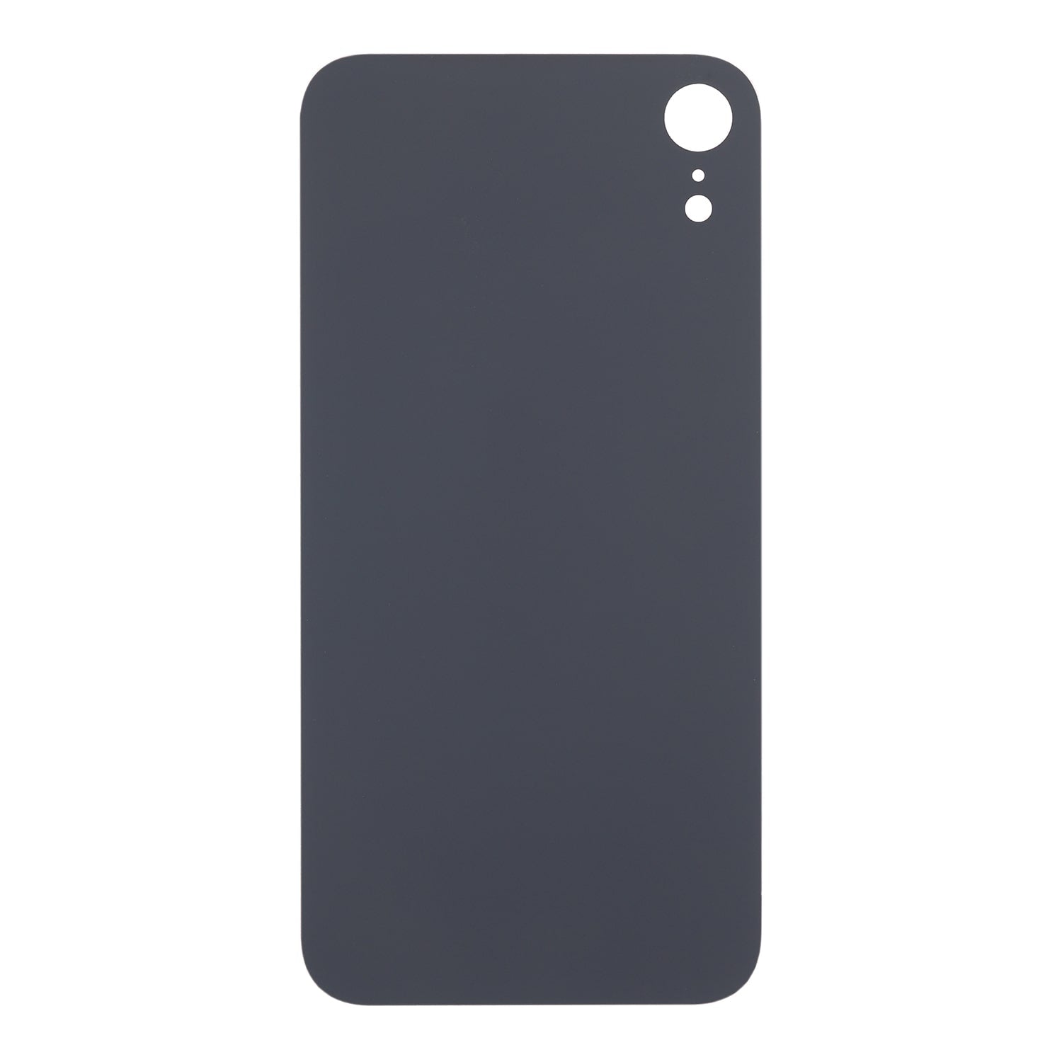 WHITE BACK COVER GLASS FOR IPHONE XR