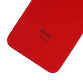 RED BACK COVER GLASS FOR IPHONE XR