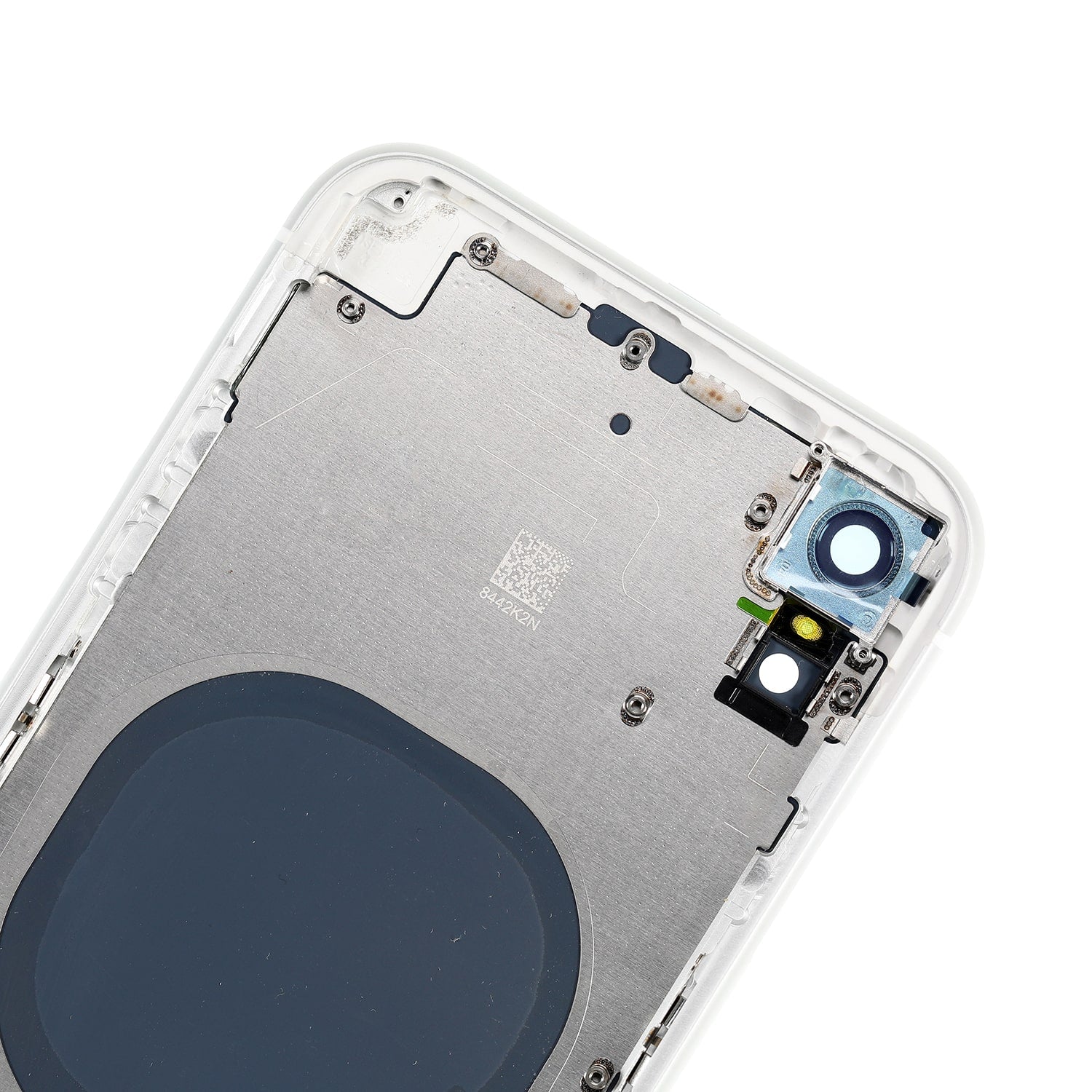 WHITE ORIGINAL REAR HOUSING WITH FRAME FOR IPHONE XR