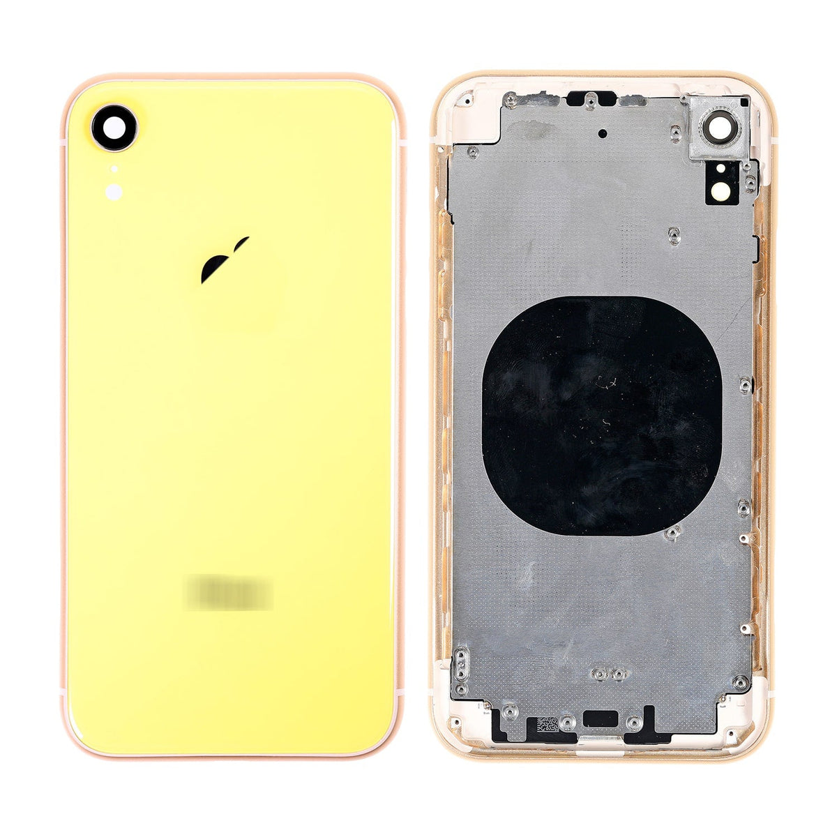YELLOW ORIGINAL REAR HOUSING WITH FRAME FOR IPHONE XR