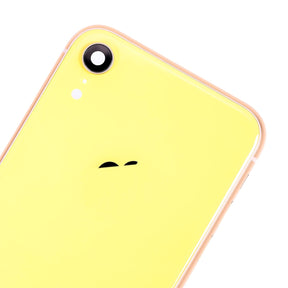 YELLOW ORIGINAL REAR HOUSING WITH FRAME FOR IPHONE XR