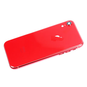 RED ORIGINAL REAR HOUSING WITH FRAME FOR IPHONE XR