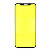 FRONT GLASS LENS  FOR IPHONE XS  - BLACK