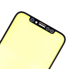 FRONT GLASS LENS  FOR IPHONE XS  - BLACK