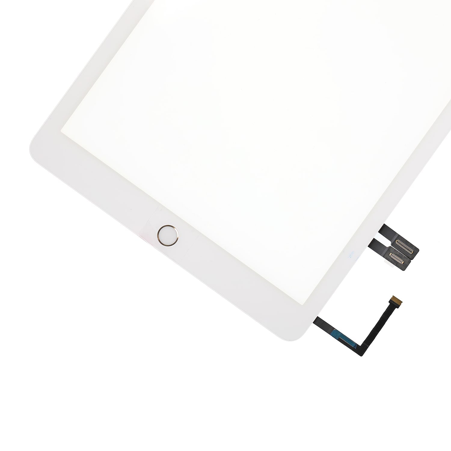 WHITE TOUCH SCREEN ASSEMBLY WITH GOLD HOME BUTTON ASSEMBLY FOR IPAD 6