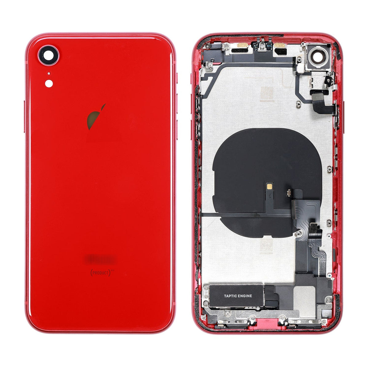 RED ORIGINAL BACK COVER FULL ASSEMBLY FOR IPHONE XR