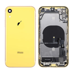 YELLOW ORIGINAL BACK COVER FULL ASSEMBLY FOR IPHONE XR