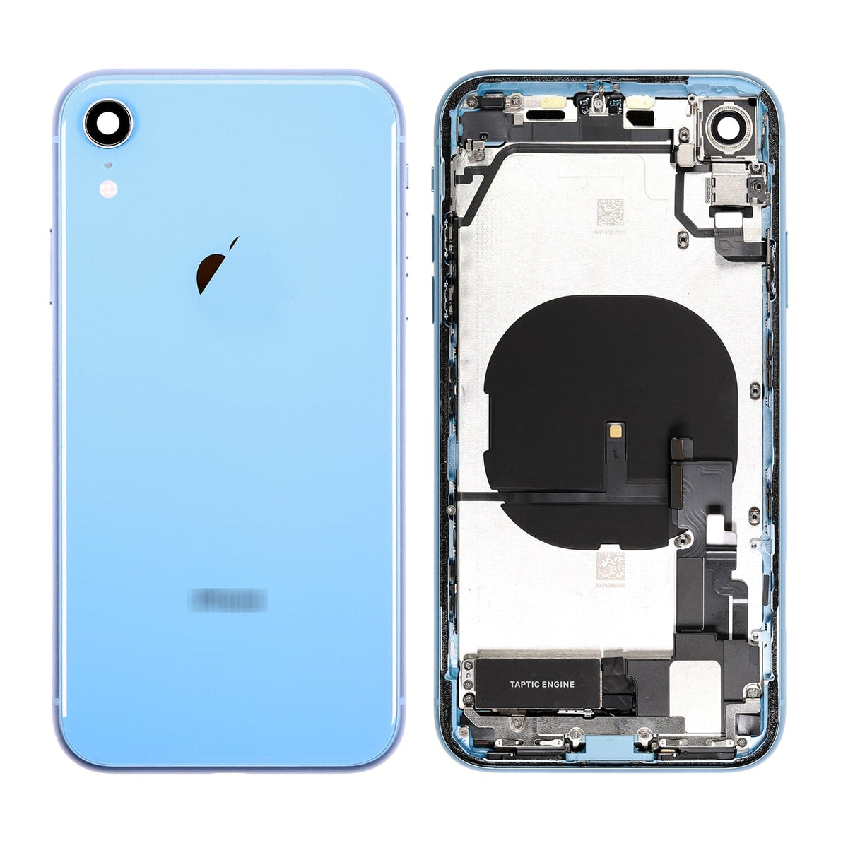 BLUE ORIGINAL BACK COVER FULL ASSEMBLY FOR IPHONE XR
