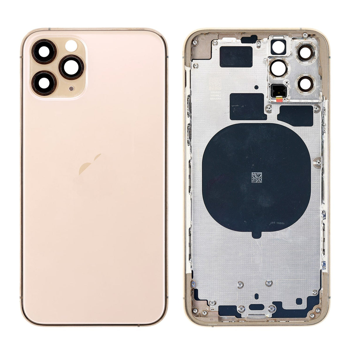 REAR HOUSING WITH FRAME - GOLD FOR IPHONE 11 PRO