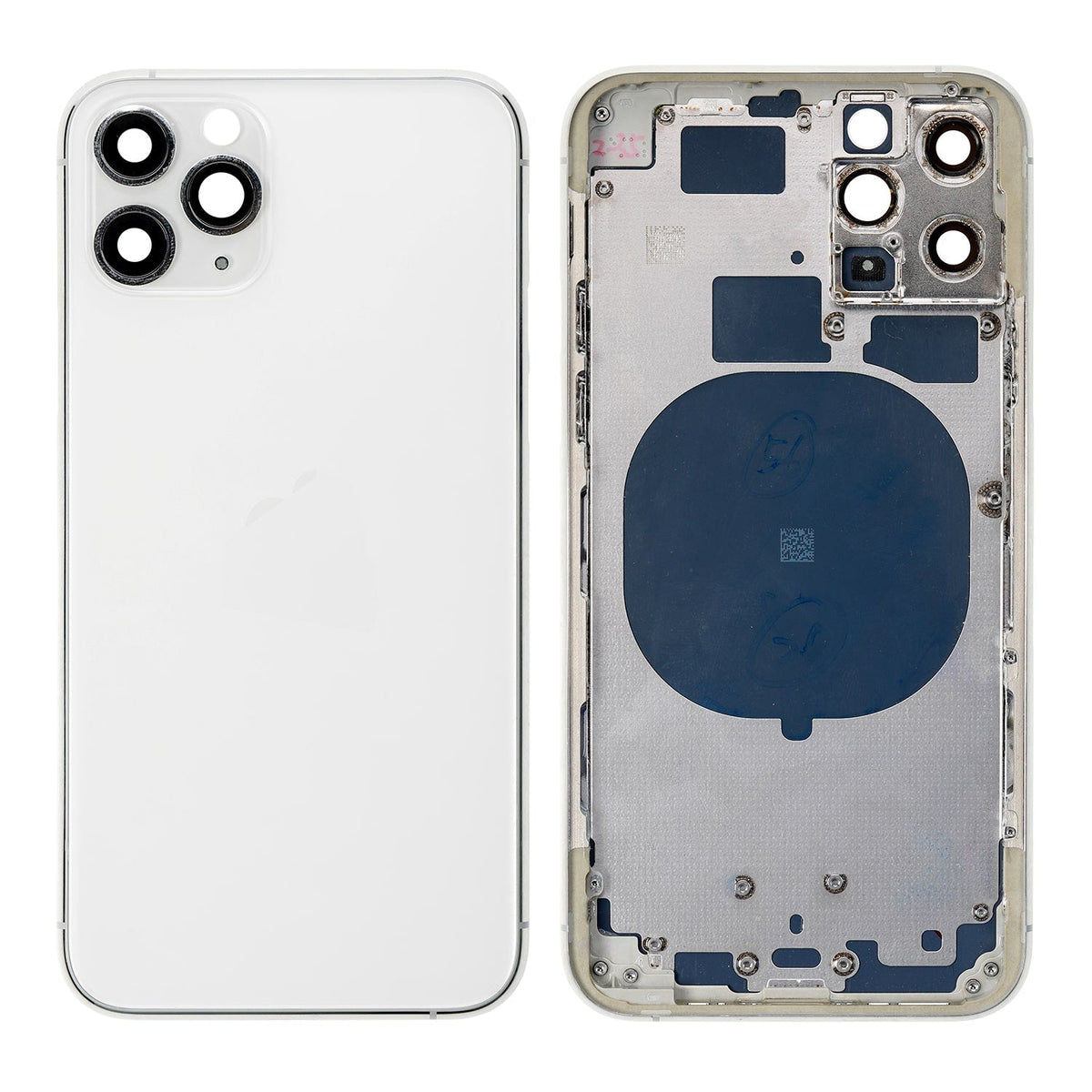 REAR HOUSING WITH FRAME - SILVER FOR IPHONE 11 PRO