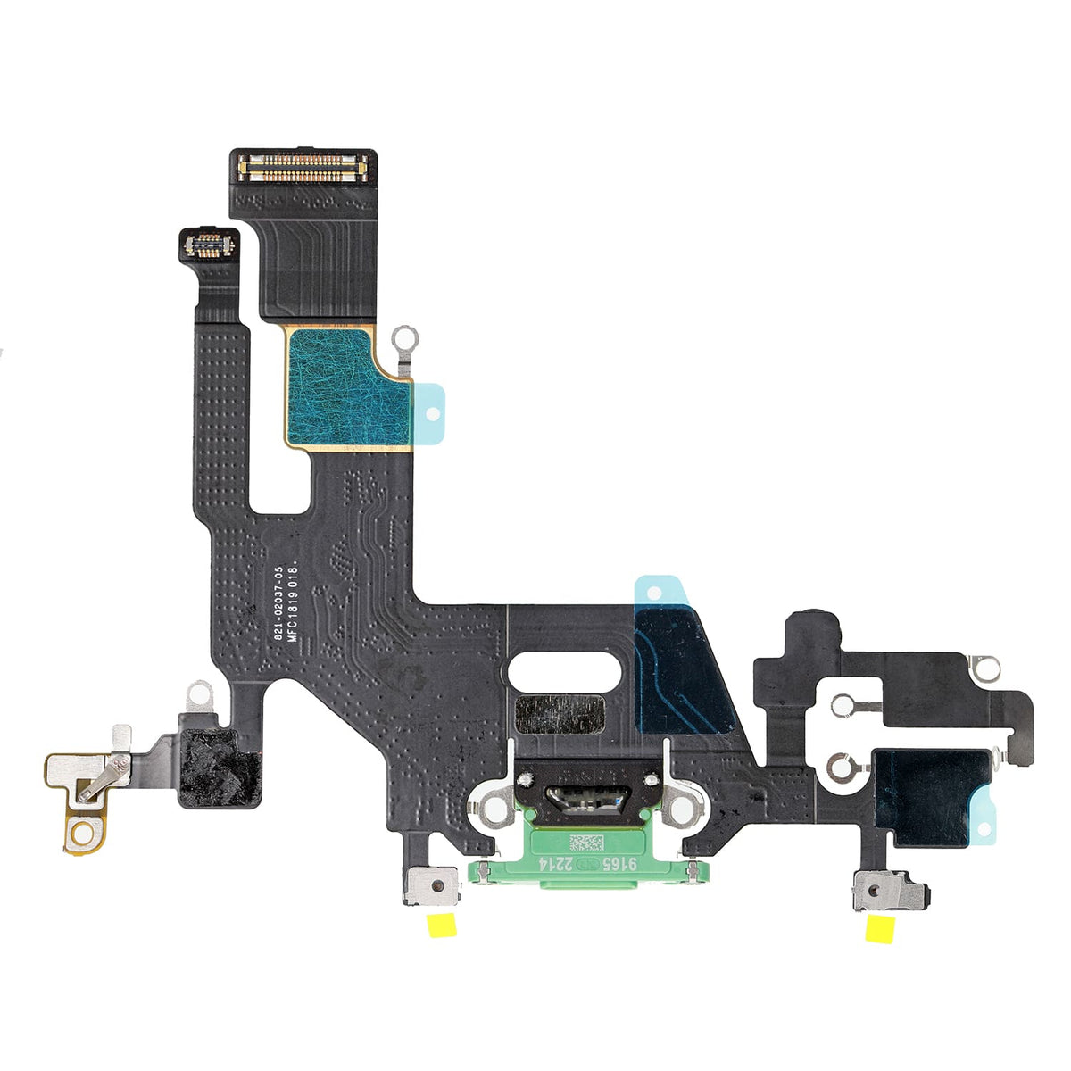 GREEN USB CHARGING FLEX CABLE FOR IPHONE 11