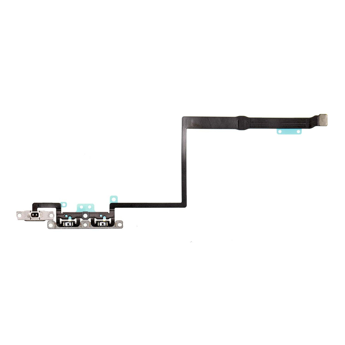 VOLUME BUTTON FLEX CABLE WITH METAL BRACKET ASSEMBLY  FOR IPHONE 11 PRO MAX