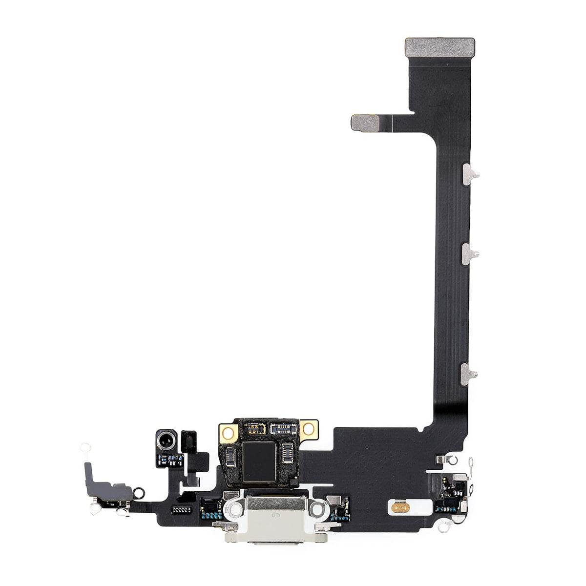 CHARGING CONNECTOR ASSEMBLY - SILVER FOR IPHONE 11 PRO MAX