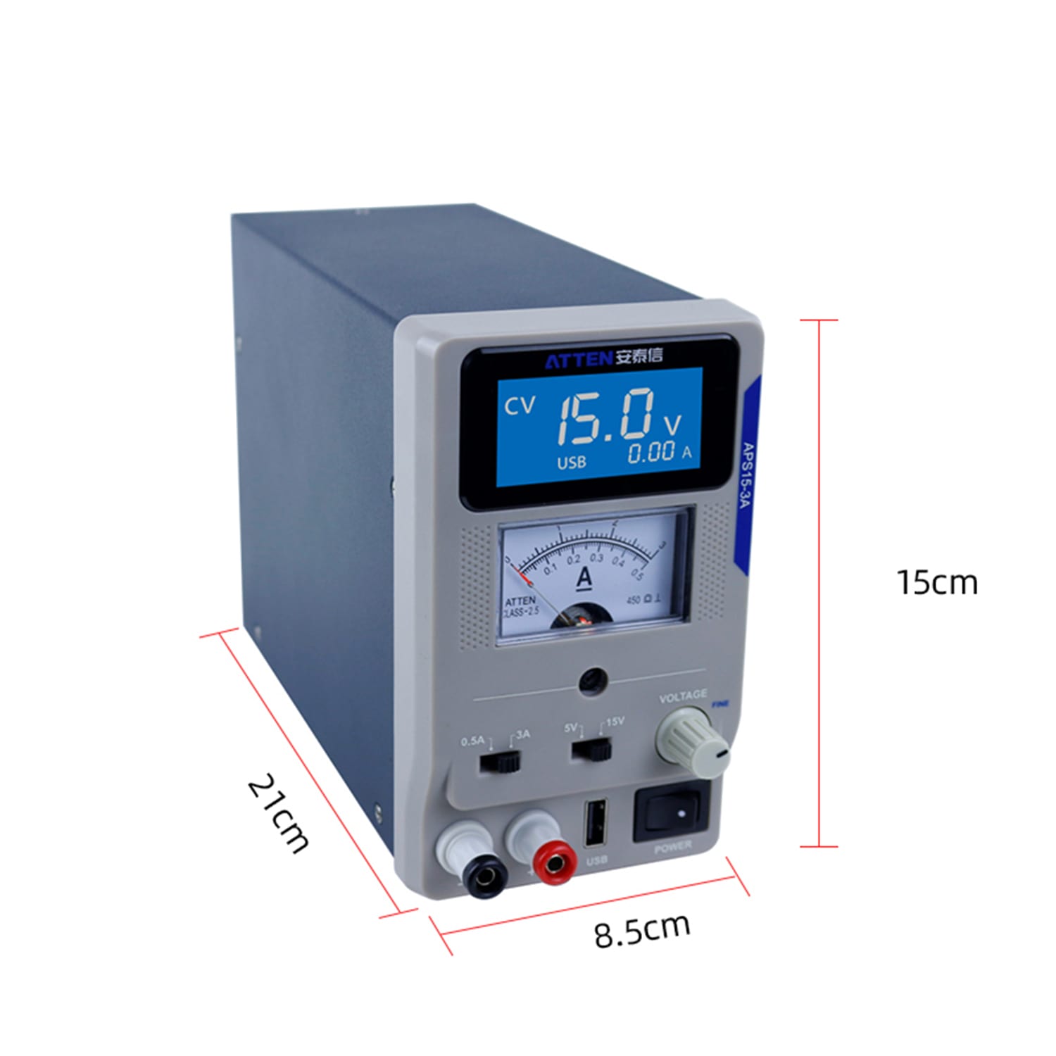 ATTEN MS-300 3IN1 COMBINATION HOT AIR GUN DESOLDERING STATION DC POWER SUPPLY MAINTENANCE SYSTEM