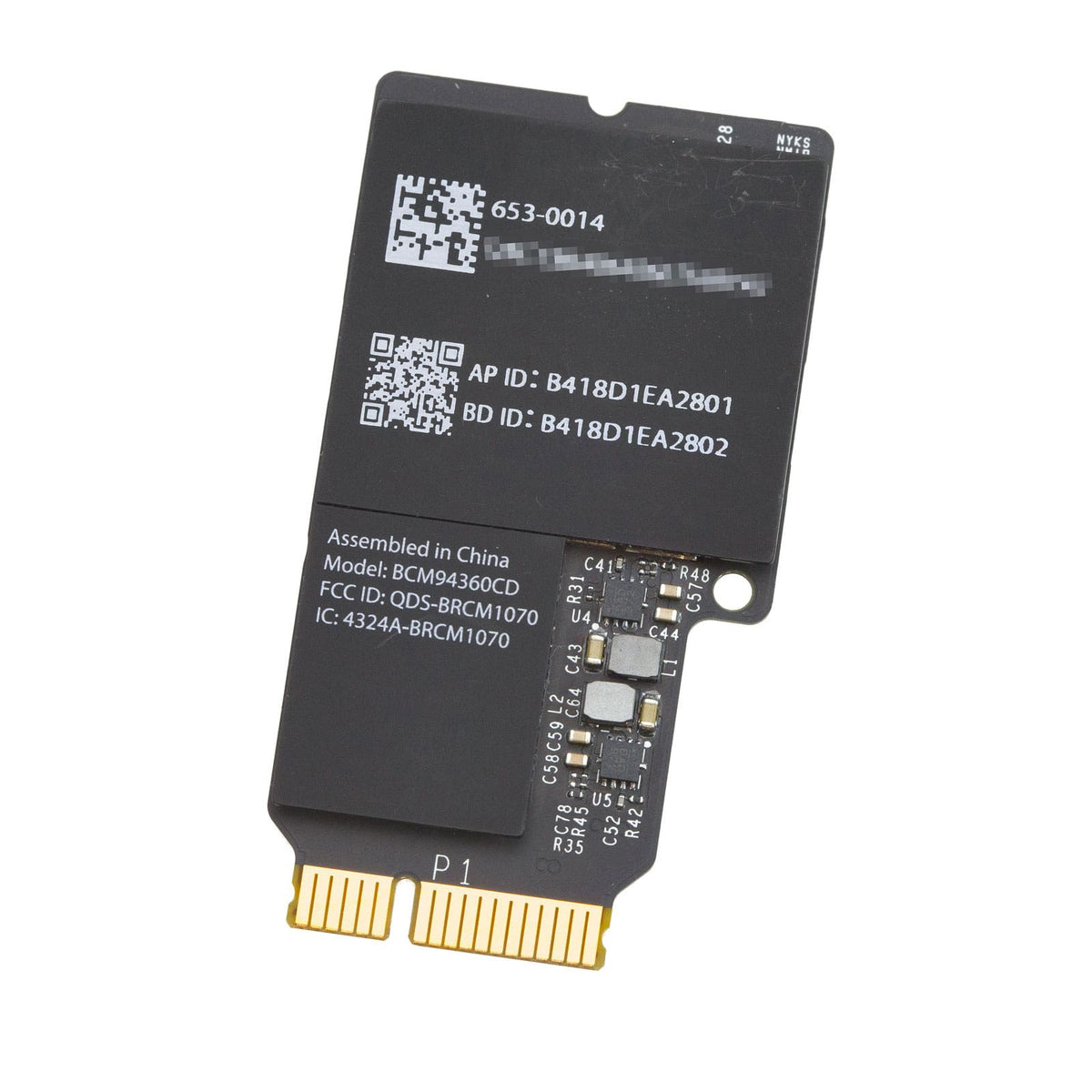 AIRPORT WIRELESS NETWORK CARD #BCM94360CD FOR IMAC A1418/A1419/A1481  661-7514, 661-7552