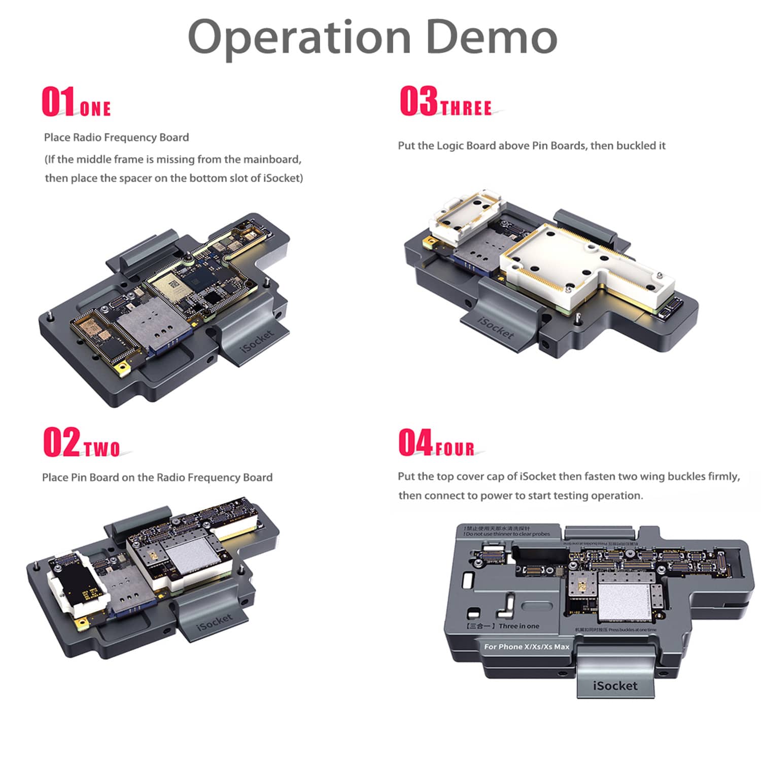 TOOLPLUS ISOCKET 3IN1 BOARD TEST FIXTURE