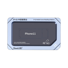 QIANLI TOOLPLUS IP-02 MIDDLE FRAME REBALLING PLATFORM FOR IPHONE 11/11PRO/11PROMAX