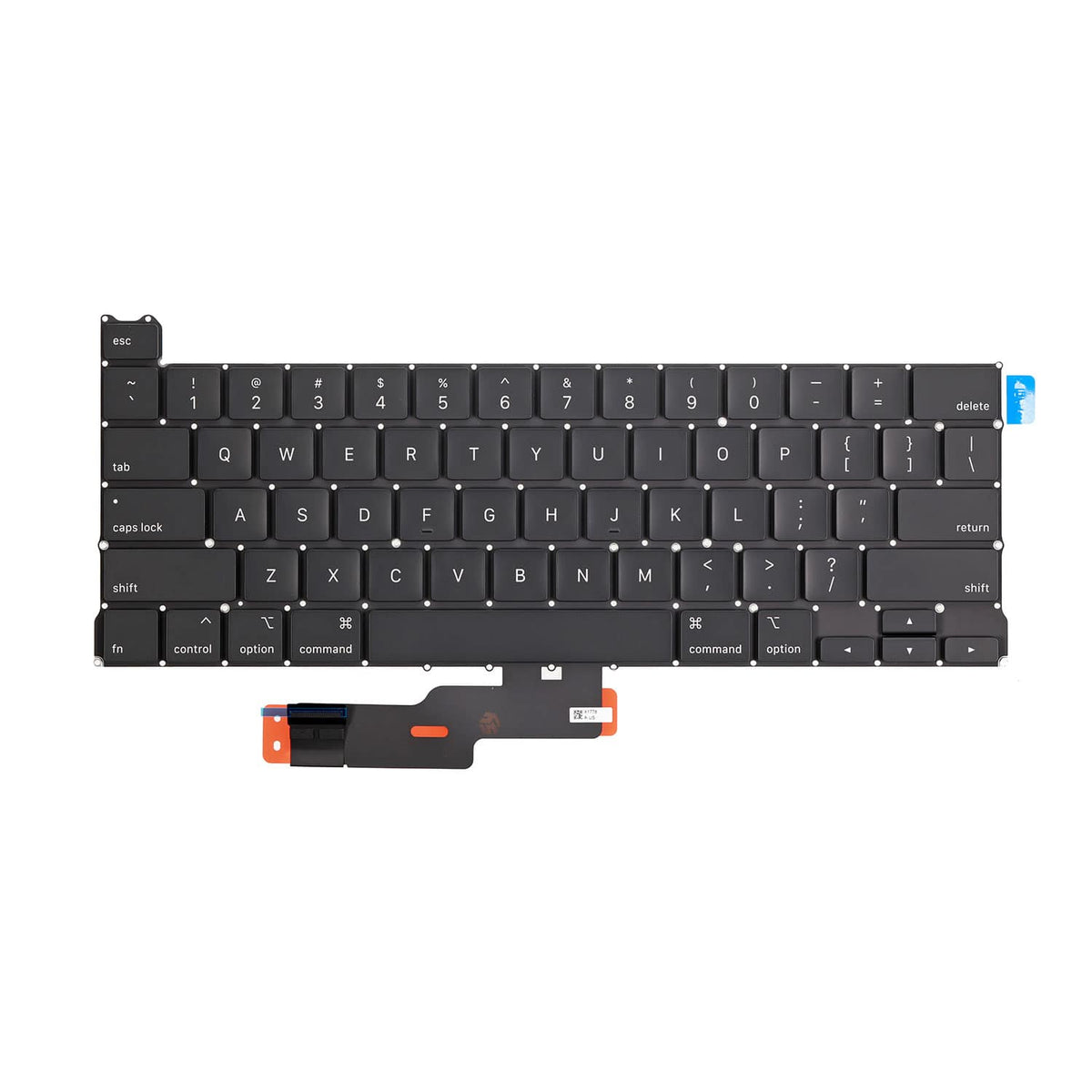 KEYBOARD (US ENGLISH) FOR MACBOOK PRO A2289 EARLY 2020