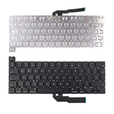 KEYBOARD (UK ENGLISH) FOR MACBOOK PRO RETINA 13" A2251 EARLY 2020