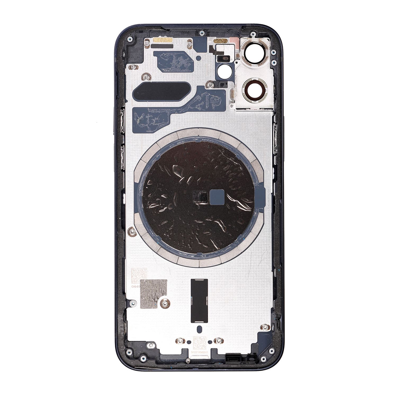 BLACK REAR HOUSING WITH FRAME FOR IPHONE 12 MINI