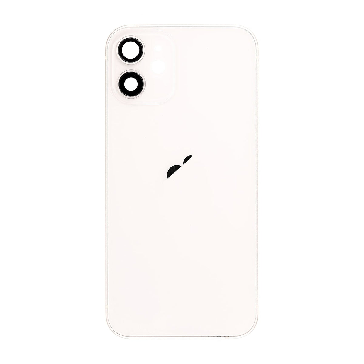 WHITE REAR HOUSING WITH FRAME FOR IPHONE 12 MINI