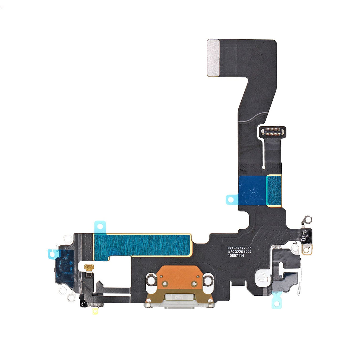 WHITE USB CHARGING FLEX CABLE FOR IPHONE 12/12 PRO