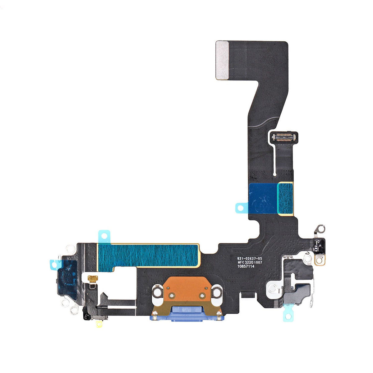 BLUE USB CHARGING FLEX CABLE FOR IPHONE 12/12 PRO
