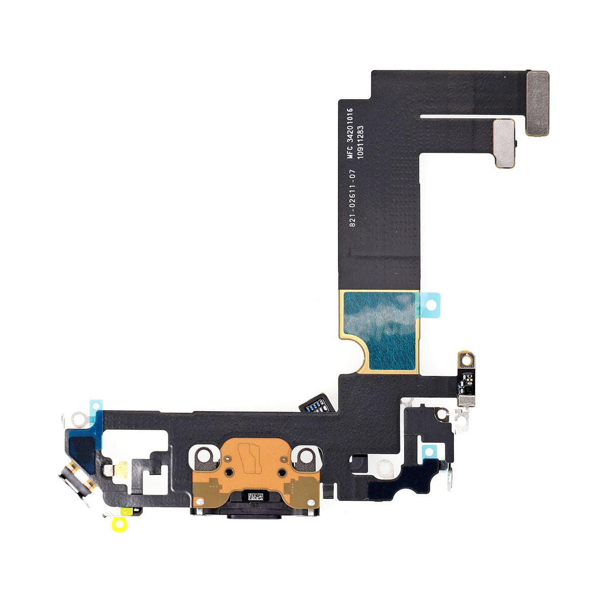 USB CHARGING FLEX CABLE FOR IPHONE 12 MINI - BLACK