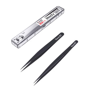 QIANLI TOOLPLUS INEEZY NONMAGNETIC STAINLESS STEEL TWEEZERS