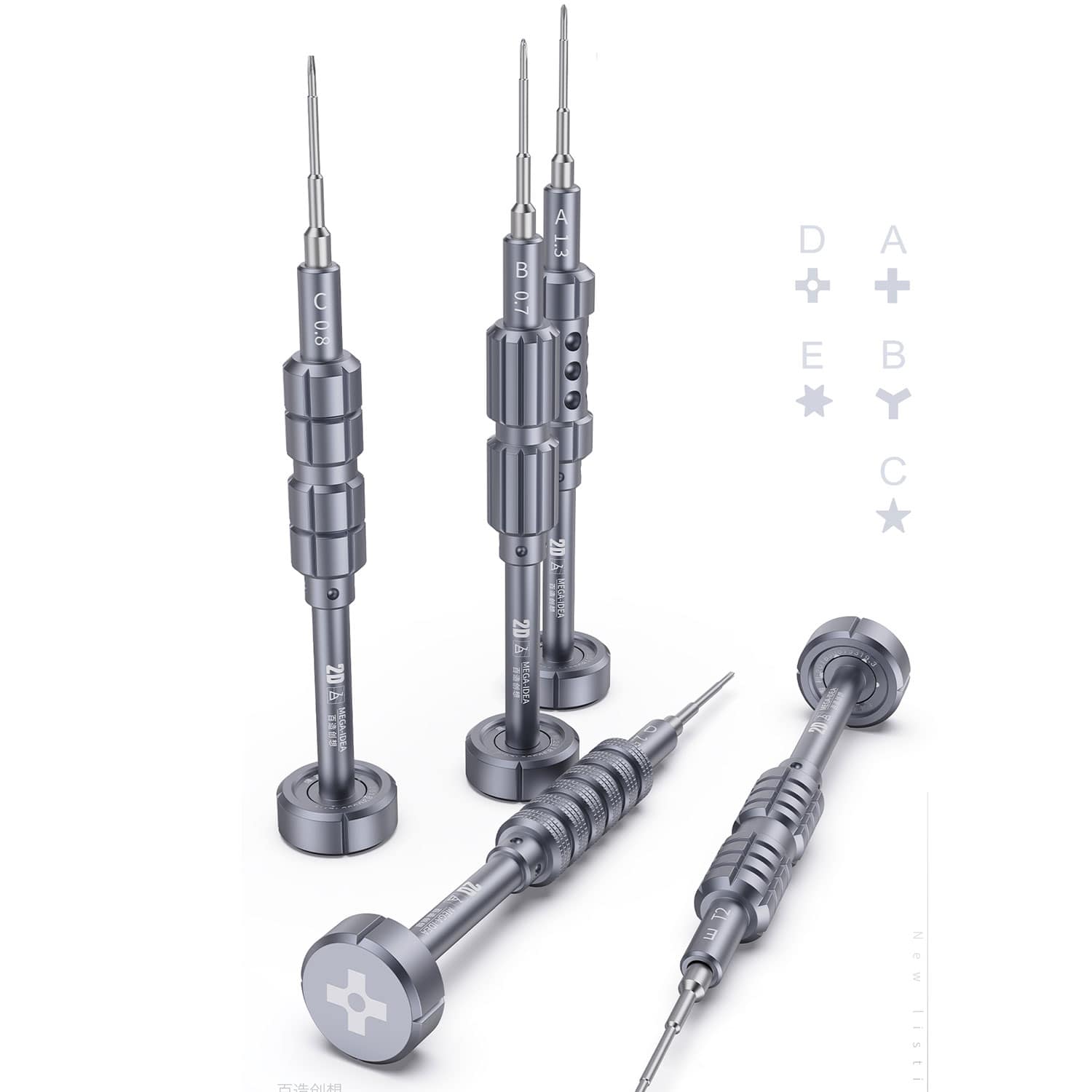 QIANLI MEGA-IDEA 2D ITHOR SCREWDRIVER (5PCS/SET)