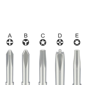 QIANLI MEGA-IDEA 2D IFLYING SCREWDRIVER (5PCS/SET)