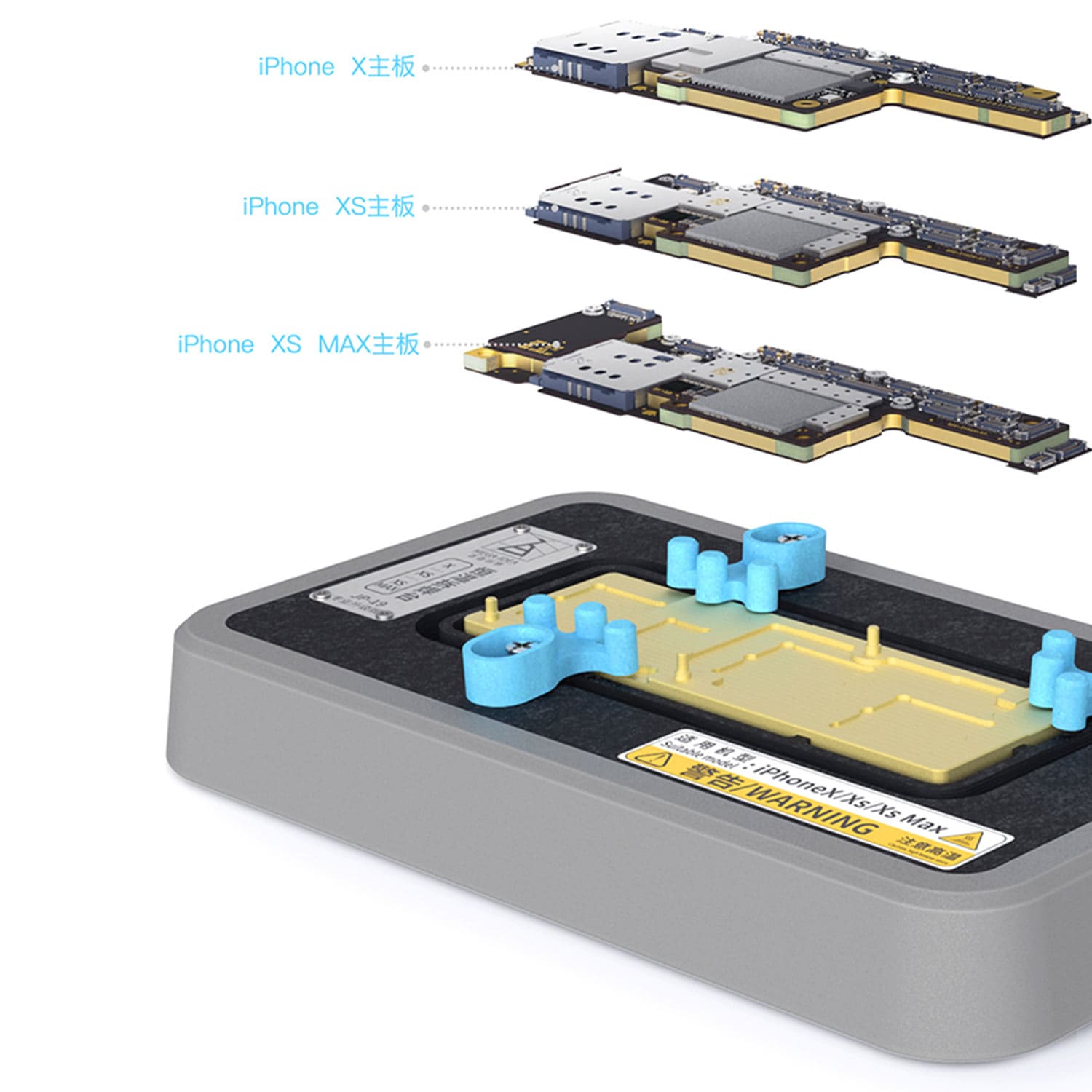 MEGA-IDEA MAINBOARD THERMOSTATIC PREHEATER FOR IPHONE X/XS/XSMAX/11/11PRO/11PROMAX