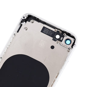 BACK COVER WITH FRAME ASSEMBLY FOR IPHONE 2ND - SILVER