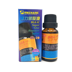 MECHANIC BGA-IC QC-20 SUPER GLUE REMOVER AGENT 20ML